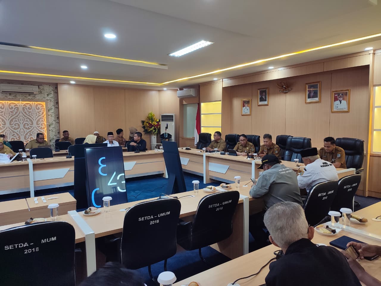 PERAN PENTING: Disdukcapil Paser menggelar forum konsultasi publik dengan berbagai stakeholder, Senin (15/9).