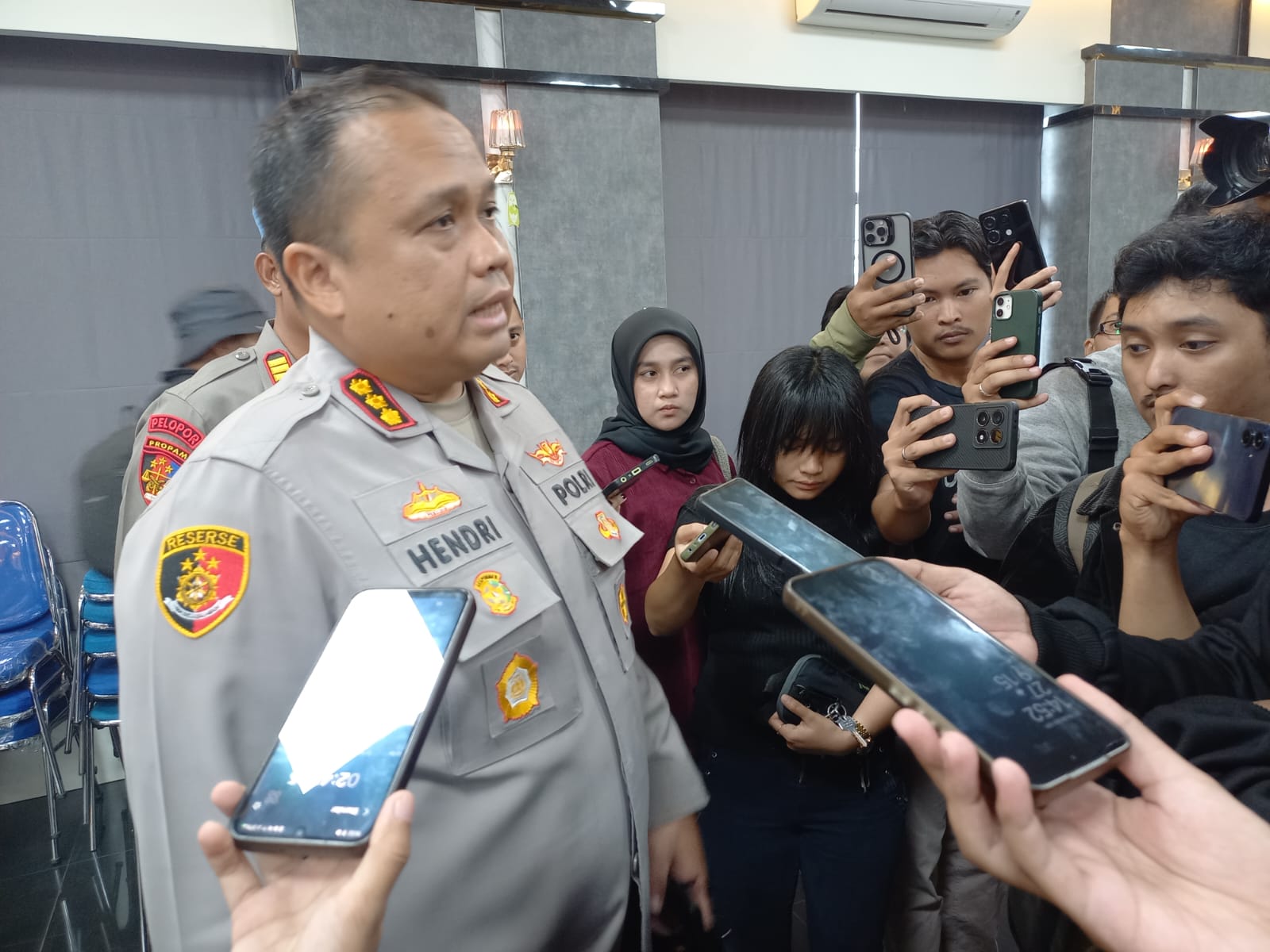 Kapolresta Samarinda Kombes Pol Hendri Umar