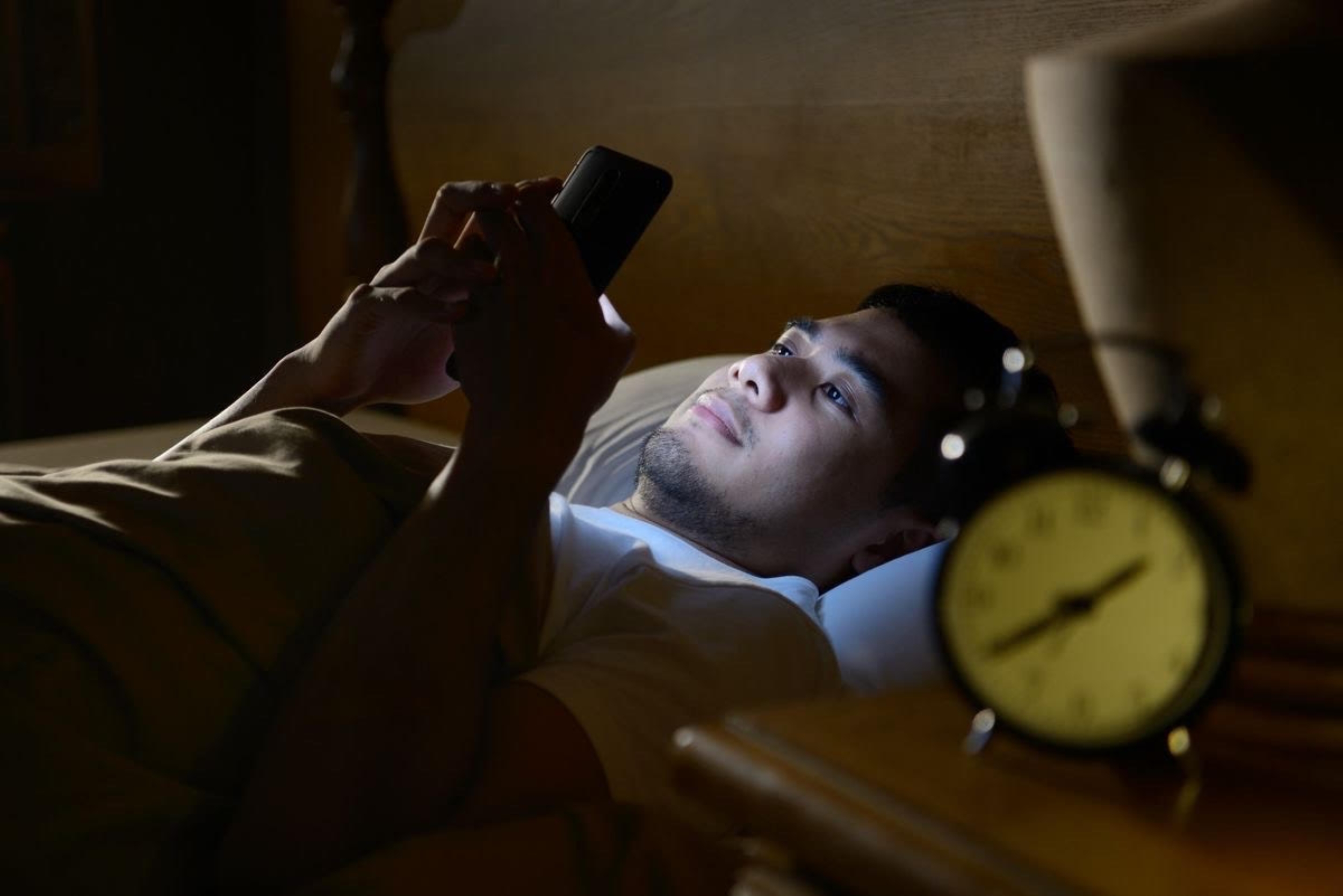 Ilustrasi insomnia atau gangguan sulit tidur.