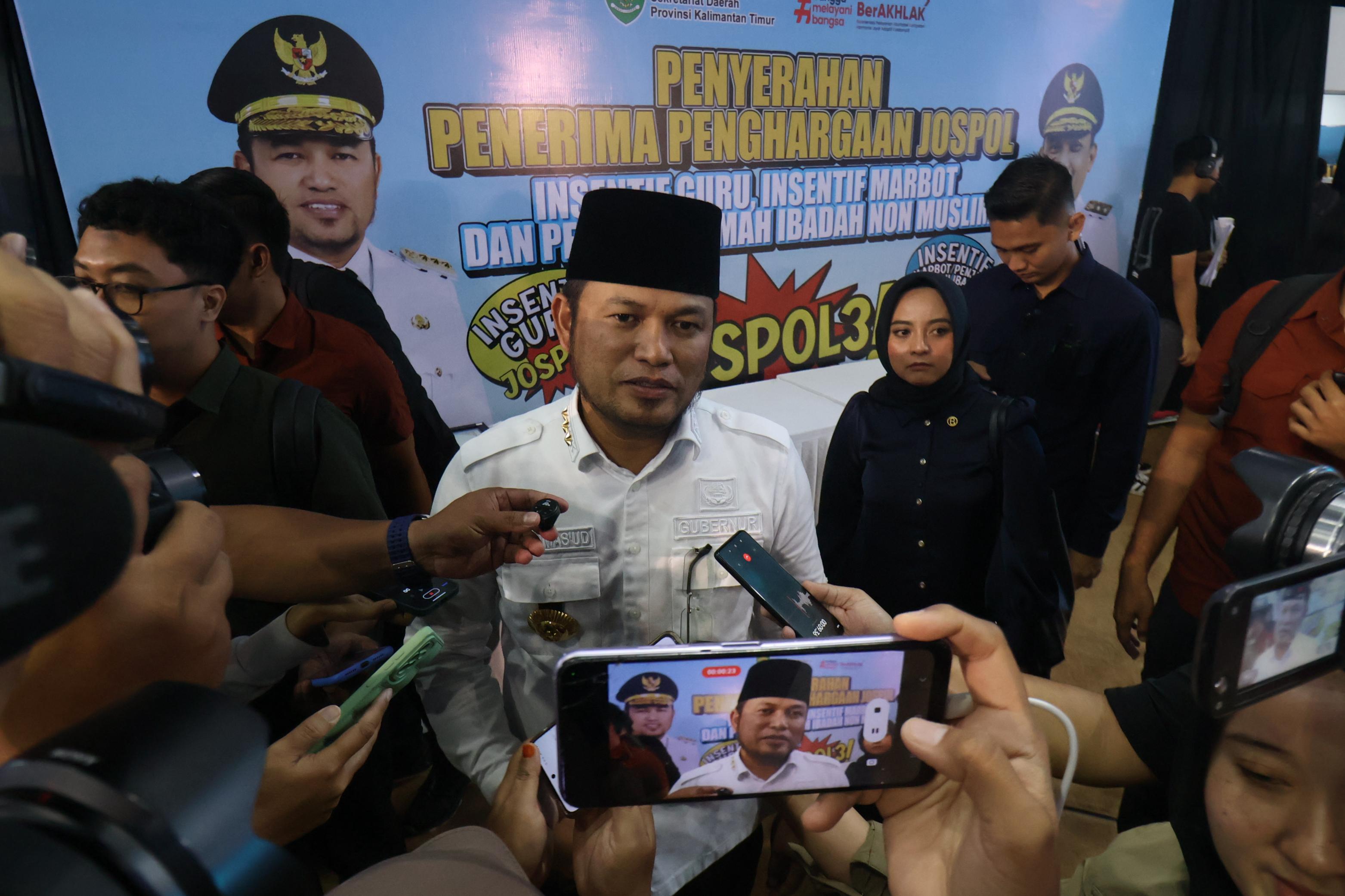 Gubernur Kaltim Rudy Mas&rsquo;ud