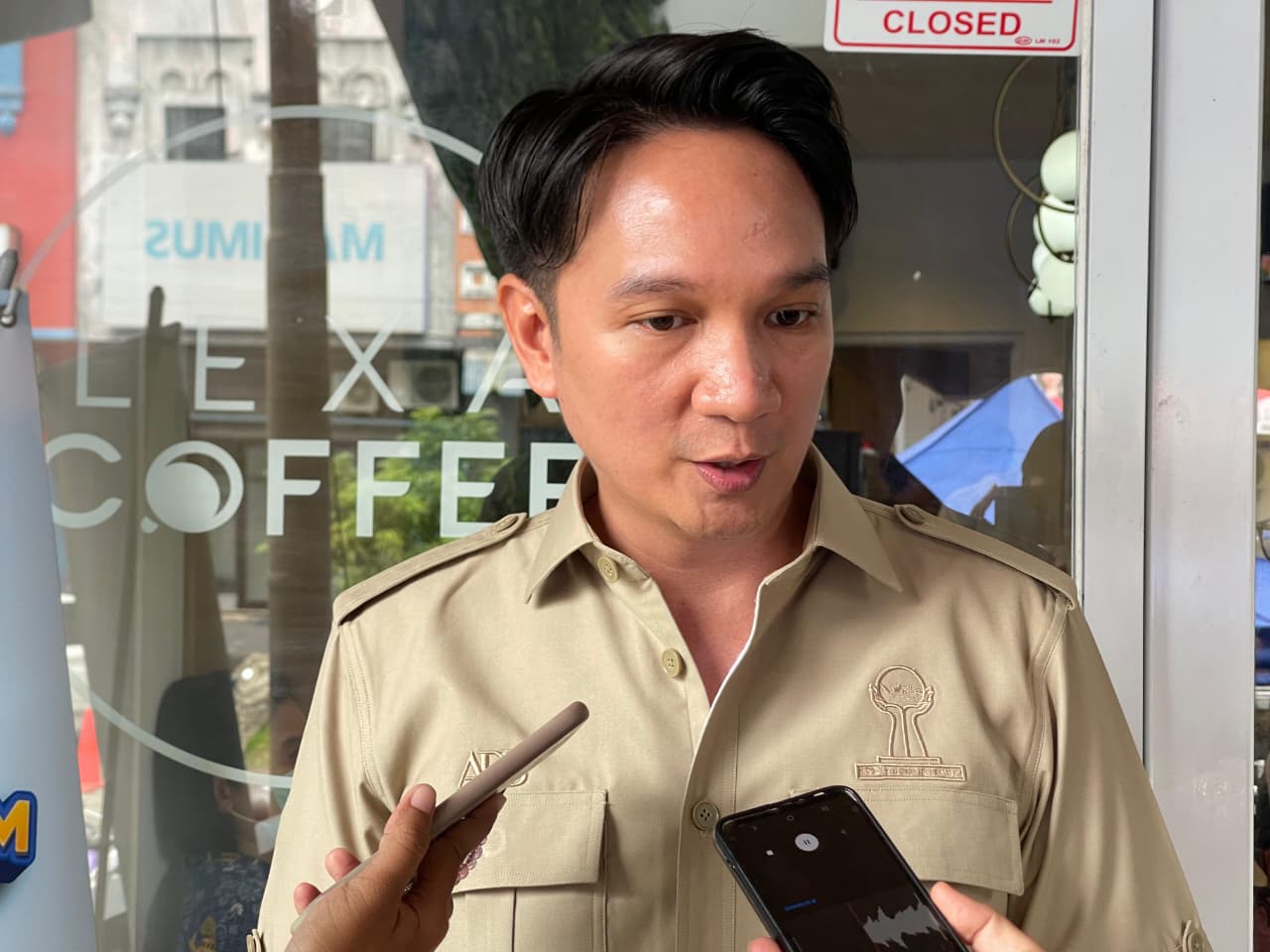 KOMITMEN : Ketua BPC Hipmi Balikpapan Adam Dustin Bhakti.