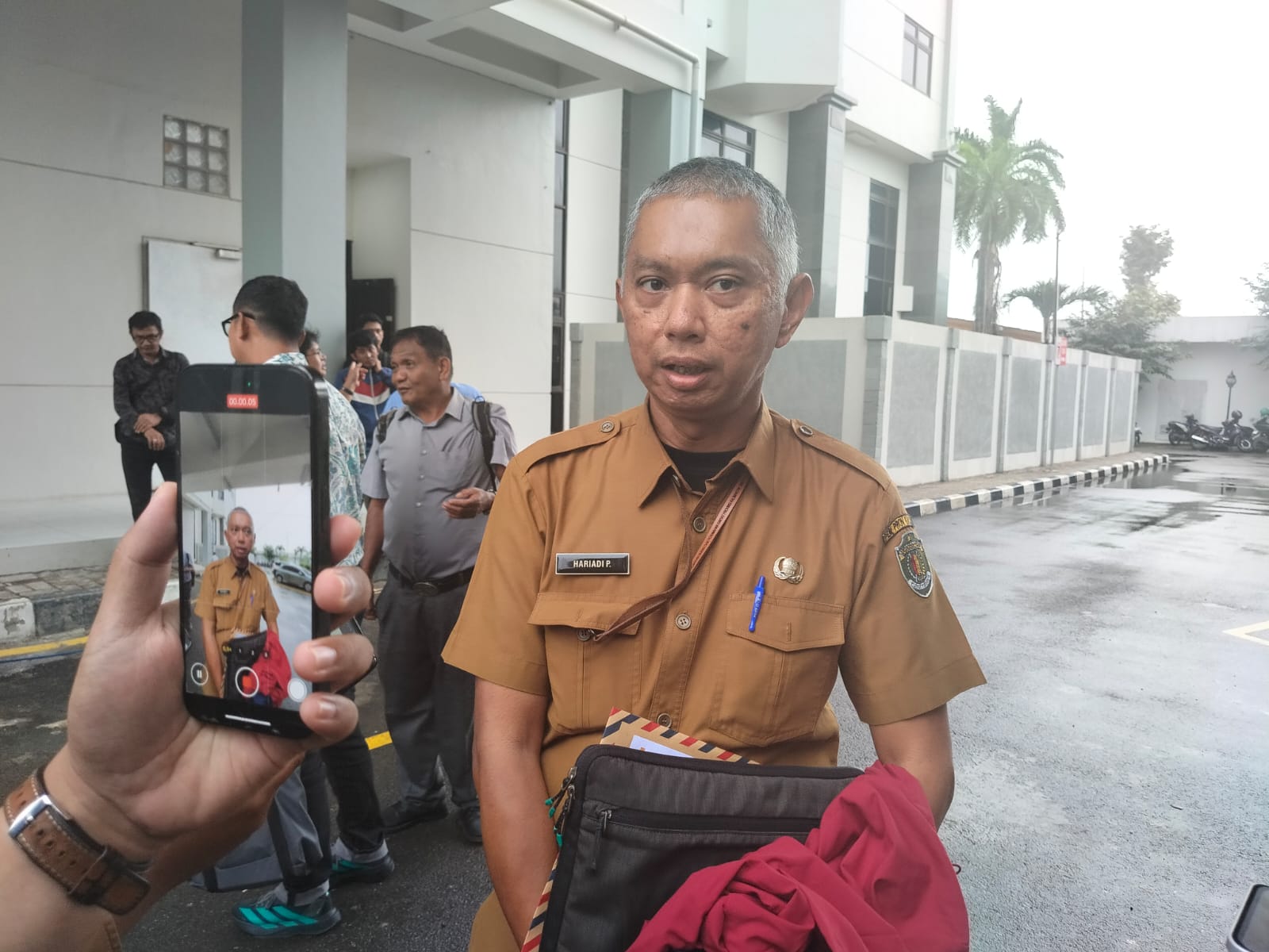Kepala Bidang Bina Marga Dinas PUPR-Pera Kaltim, Hariadi Purwatmoko. (BAYU/KP)