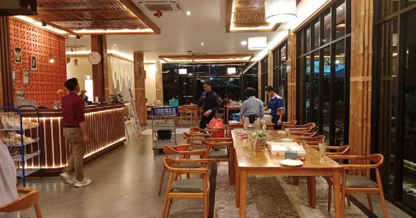 KULINER: Kampung Kecil Nusantara salah satu pilihan kuliner di IKN.