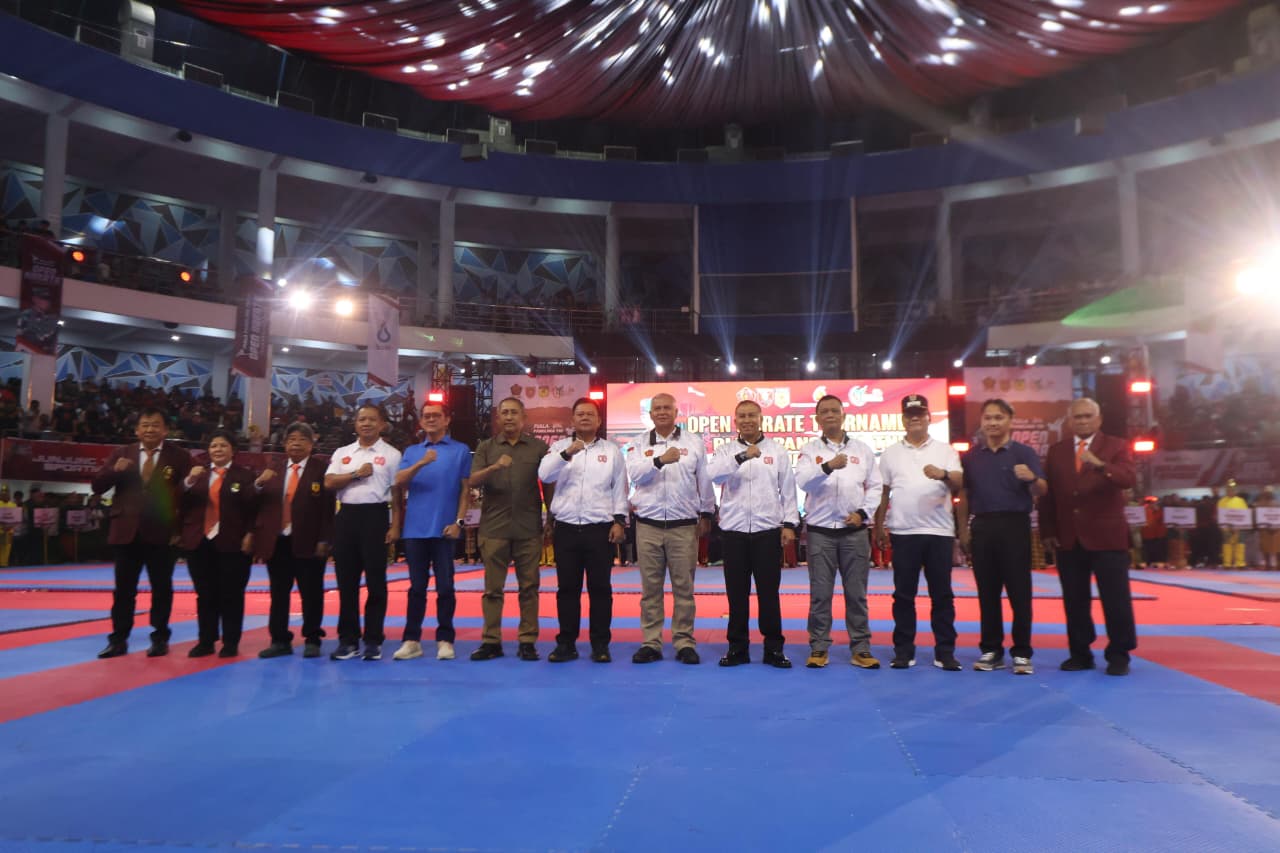 OPEN: Open Karate Tournamen Piala Panglima TNI 2025 berlangsung tiga hari di BSCC Dome.
