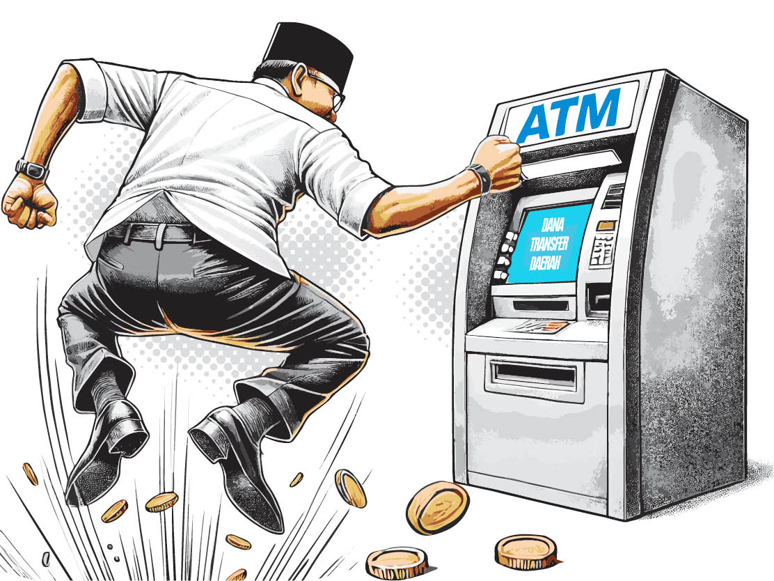 Ilustrasi Lapsus Dana Transfer
