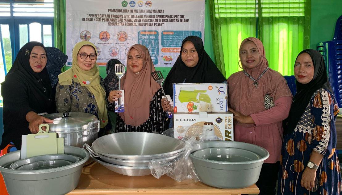 Muara Telake, Kabupaten Paser, Kalimantan Timur, jadi lokasi kegiatan pengabdian masyarakat yang dilakukan tim Universitas Mulawarman (Unmul).