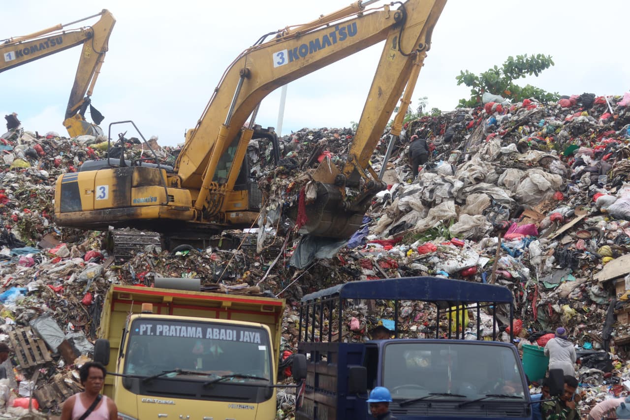 Dinas Lingkungan Hidup (DLH) Balikpapan menyebut usia TPA Manggar bertambah tiga tahun. Setidaknya bisa bertahan hingga 2028. (ANGGI PRADITHA/KP)