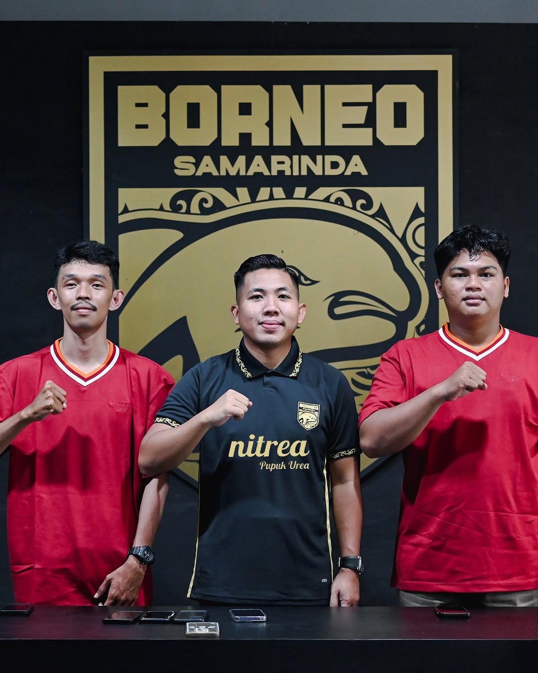 Perwakilan Borneo Esports menghadiri acara press conference di Borneo Training Center, Sabtu (20/9/2025).