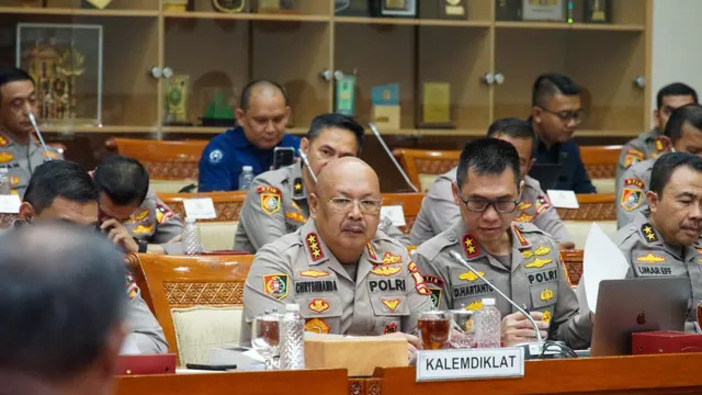 Kepala Lembaga Pendidikan dan Pelatihan (Kalemdiklat) Polri, Komjen Pol. Prof Chryshnanda Dwilaksana dalam sebuah kegiatan.