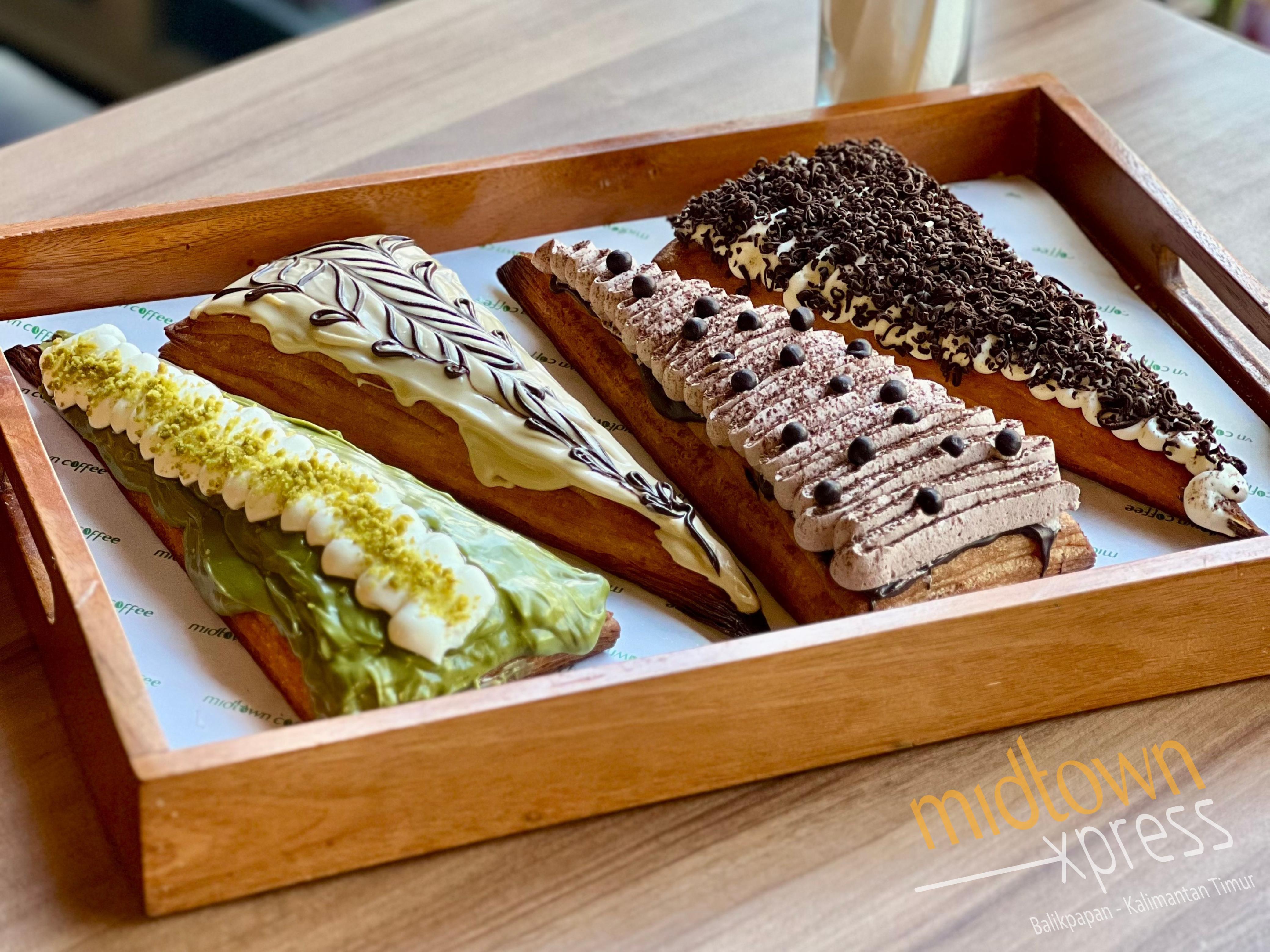 SIAP GOYANG LIDAH: Midtown Coffee selalu berusaha memberikan sajian yang bukan hanya lezat, tetapi juga menghadirkan pengalaman baru bagi para pengunjung.