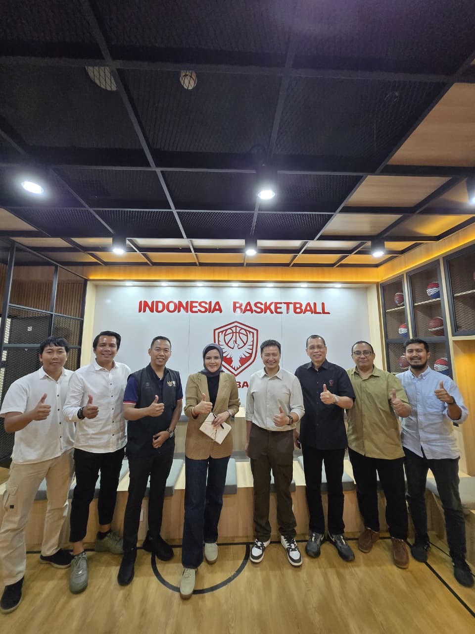 Pengprov Perbasi Kaltim mendampingi Pengkab Perbasi Paser ke PP Perbasi di Jakarta, Senin (22/9/2025).