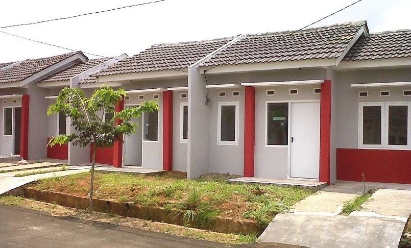 Ilustrasi rumah bersubsidi.