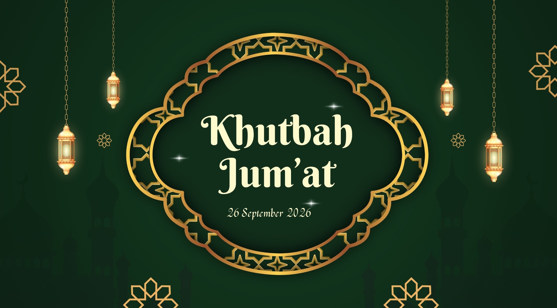 Teks Khutbah Jumat 26 September 2025.