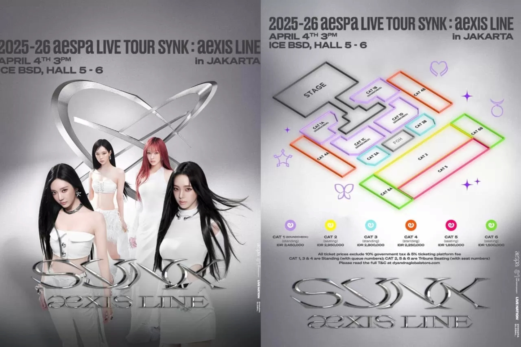 Aespa Live Tour Synk: Aexis Line.