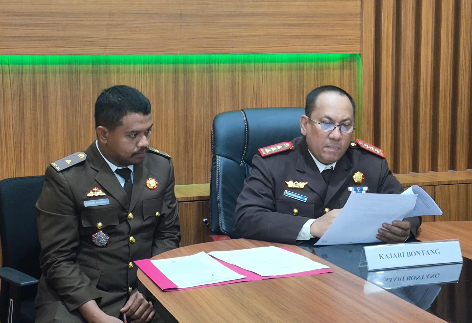 Kejari Bontang, Pilipus Siahaan menyatakan para terdakwa terbukti secara sah dan meyakinkan bersalah.  &nbsp;