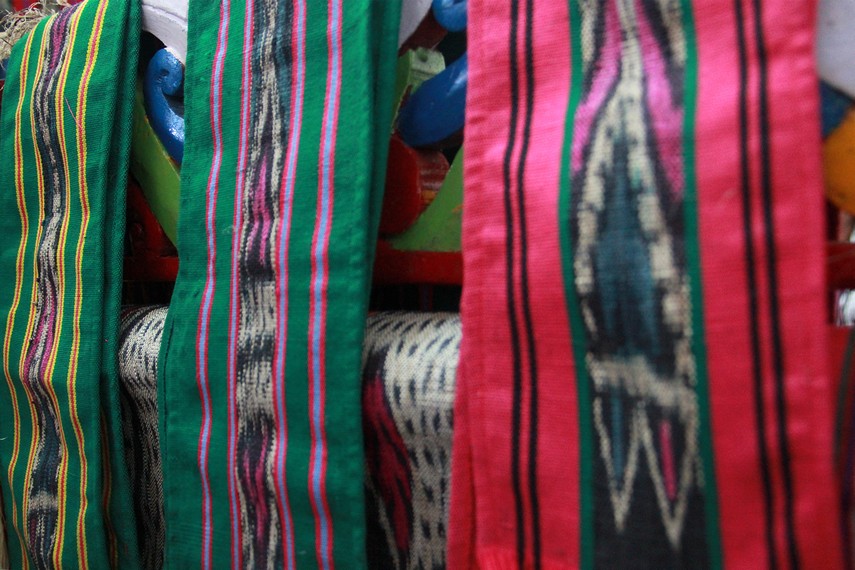 Motif Ulap Doyo khas Kaltim.