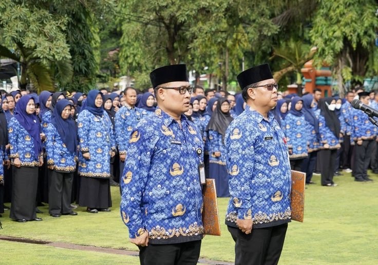Ilustrasi PNS yang akan terima gaji periode Oktober 2025.