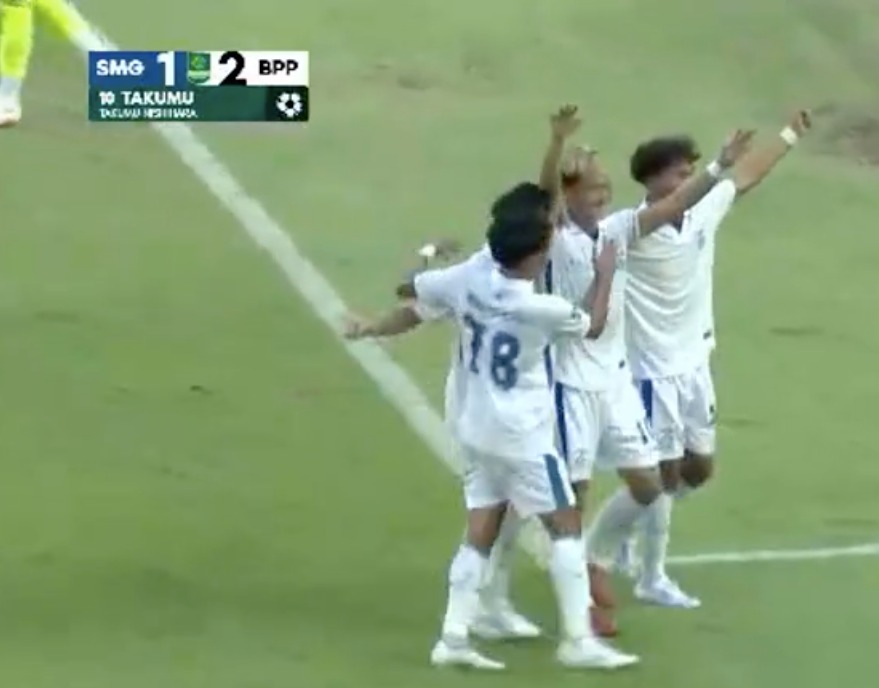 PSIS vs Persiba Balikpapan berakhir 1-2. Persiba berhasil menang comeback setelah tertinggal lebih dahulu.