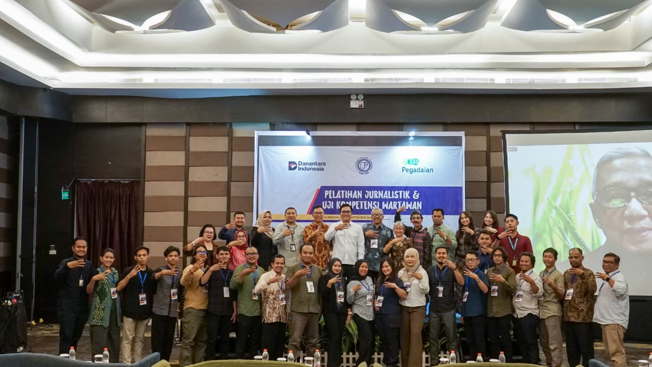 UKW: Para wartawan dari empat provinsi di Kalimantan mengikuti UKW dari Lembaga Pers Dr Soetomo dan Pegadaian di Balikpapan selama 24-26 September 2025 di Swiss-belhotel Balikpapan.
