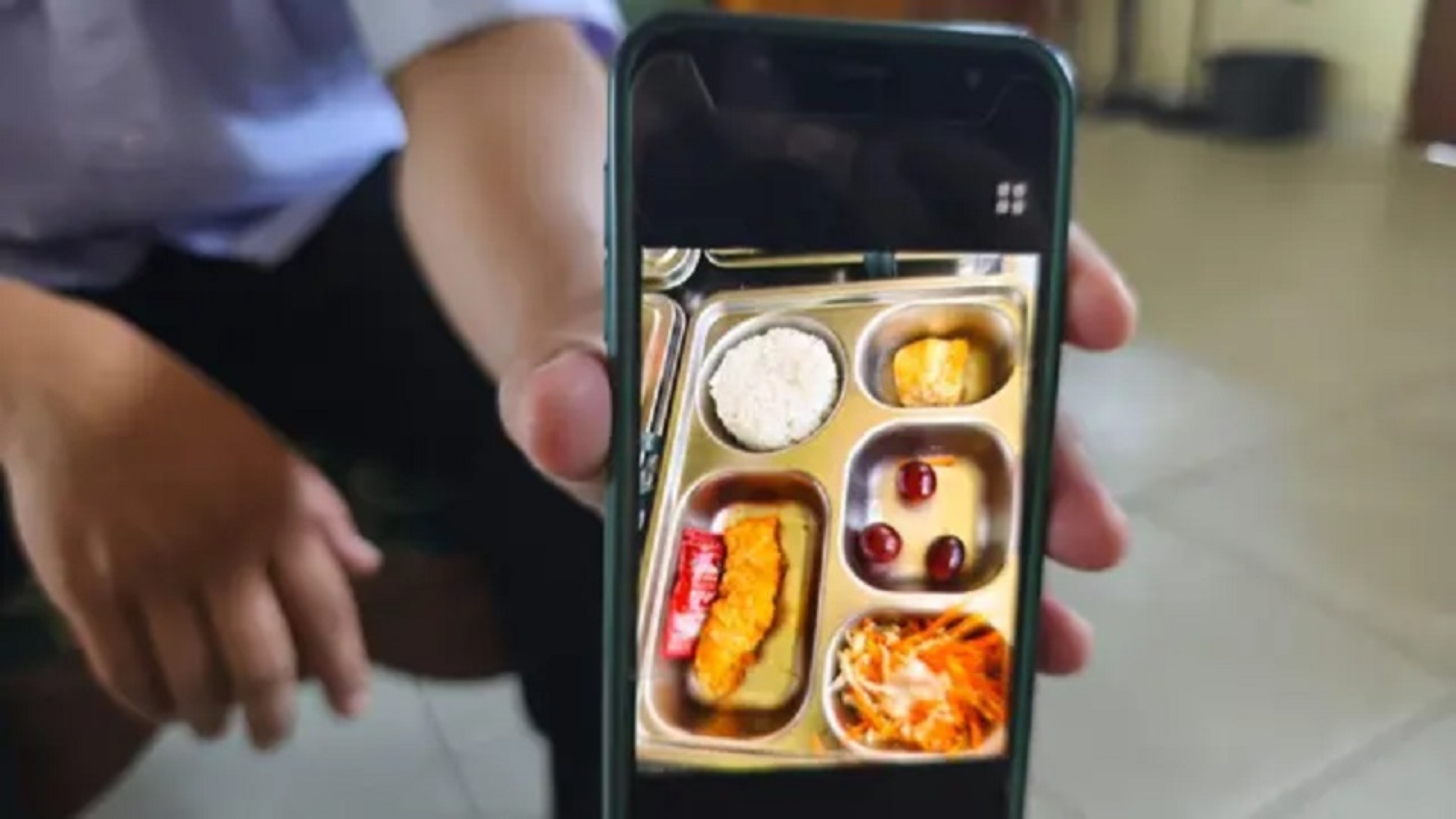 MENU: Salah satu menu MBG yang menyebabkan siswa mengalami keracunan.