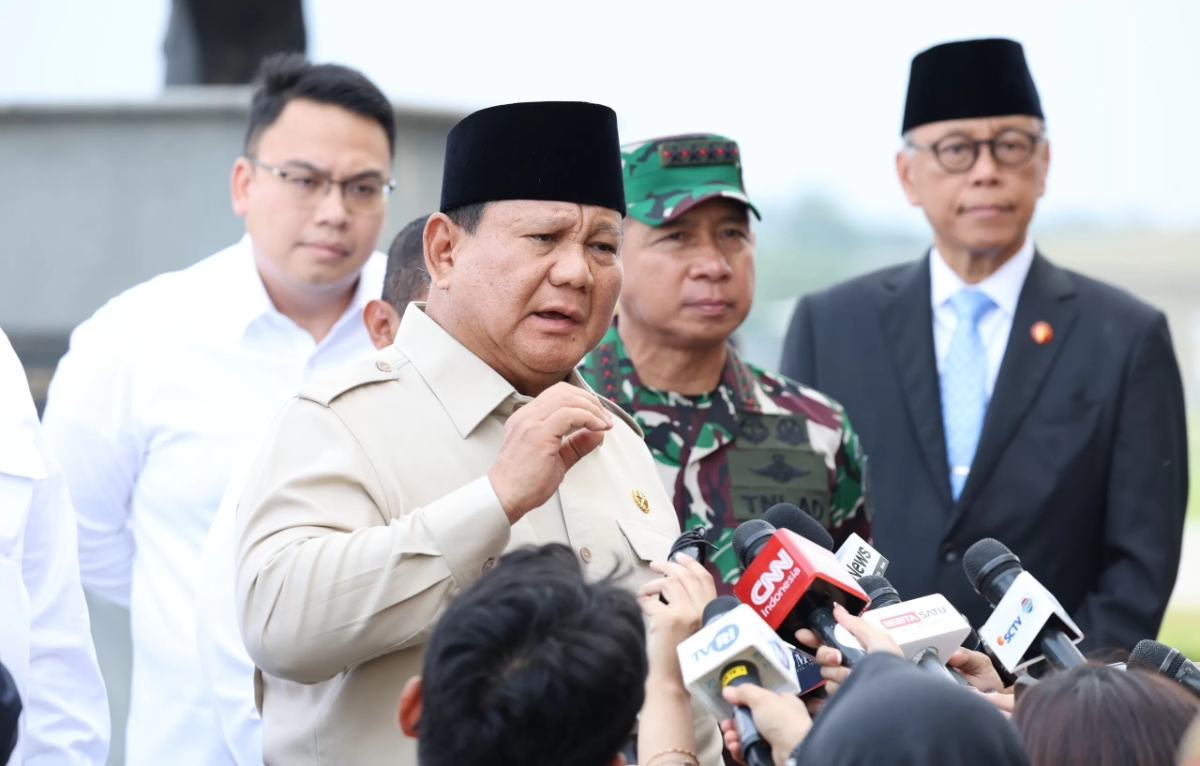 Presiden Prabowo beri pernyataan terkait maraknya kasus keracunan MBG. (Foto Jawa Pos)