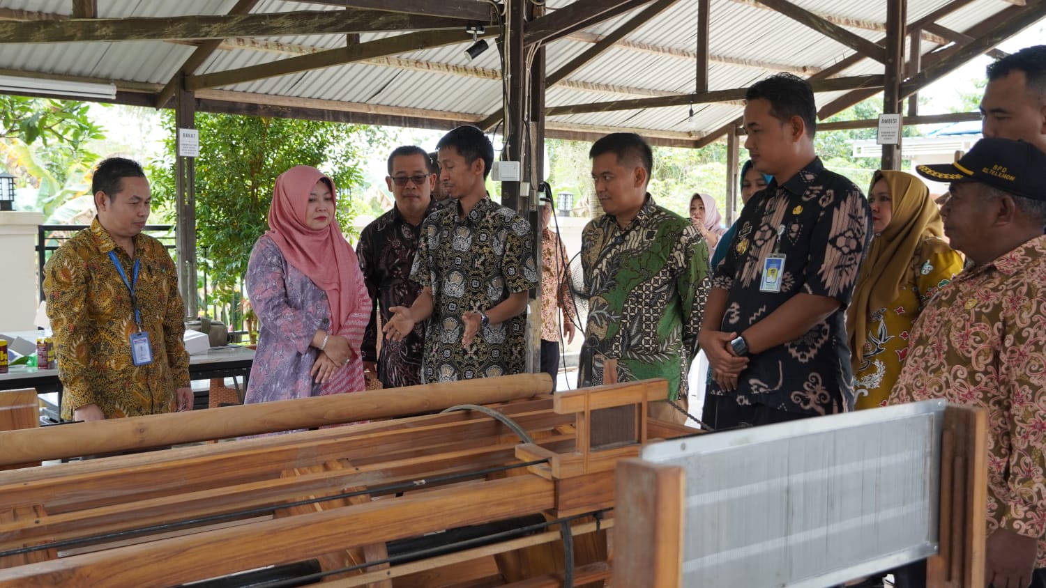 MENINGKATKAN KUALITAS: Program CSR Bantuan dan Edukasi Mesin Hani Kabupaten PPU, Kamis (18/9).