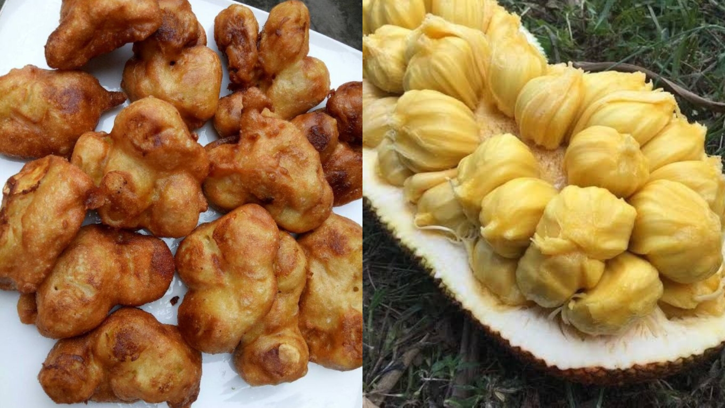 Sanggar cempedak merupakan buah cempedak yang digoreng menggunakan tepung.