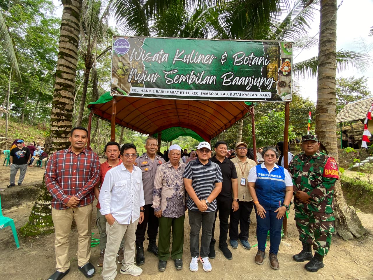 BARU: Wisata kuliner dan botani baru yang diresmikan oleh PHM dan UMKM di Kutai Kartanegara.