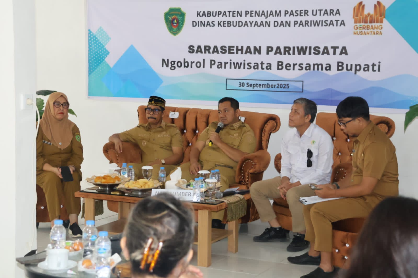 GENJOT PARIWISATA: Mudyat Noor optimistis komunikasi yang baik antar lembaga pemerintah dan pihak swasta dapat meningkatkan sektor pariwisata daerah.