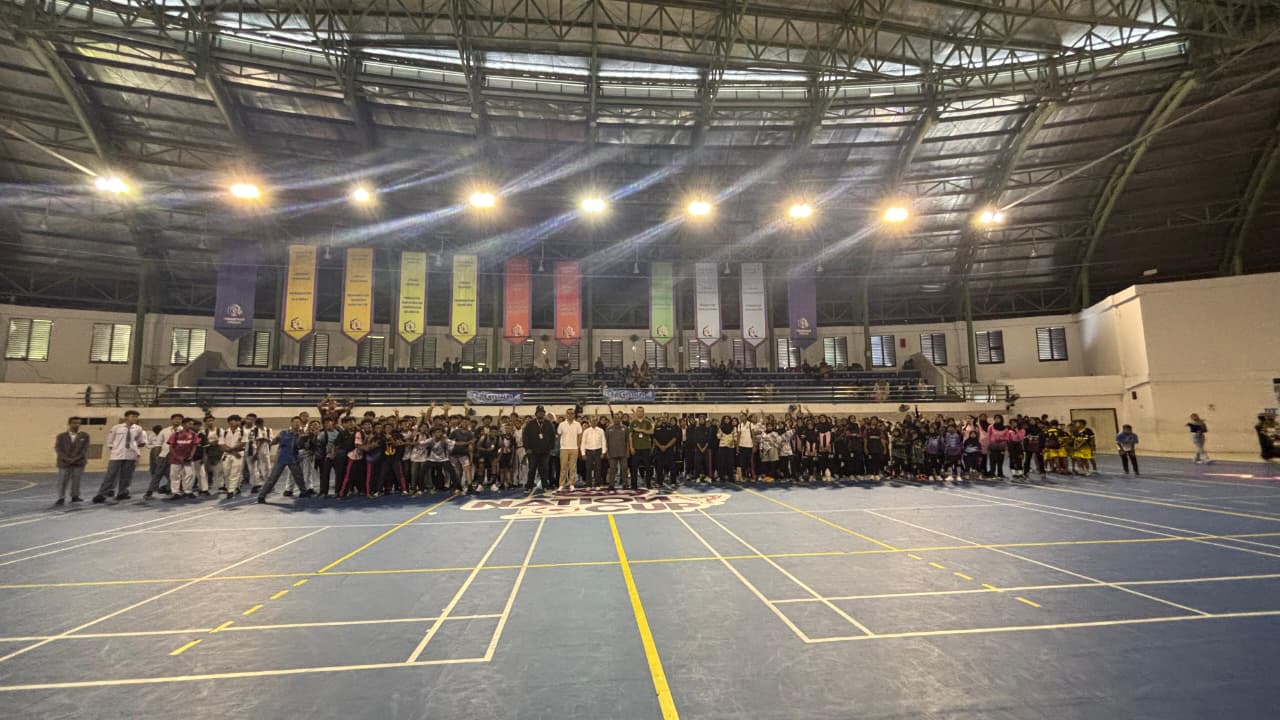 ADU PIAWAI: Handball Cup Poltekba 2025 resmi bergulir, Senin (29/9).