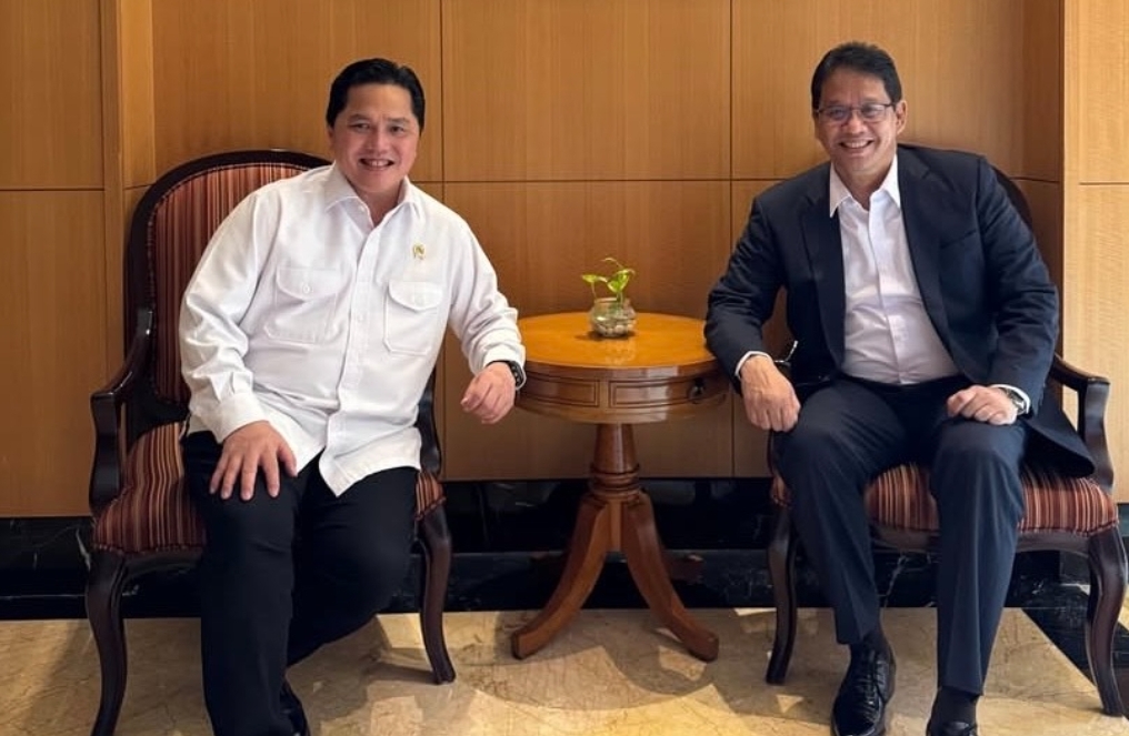 Menpora Erick Thohir dan Menkeu Purbaya. (Instagram Erick Thohir)