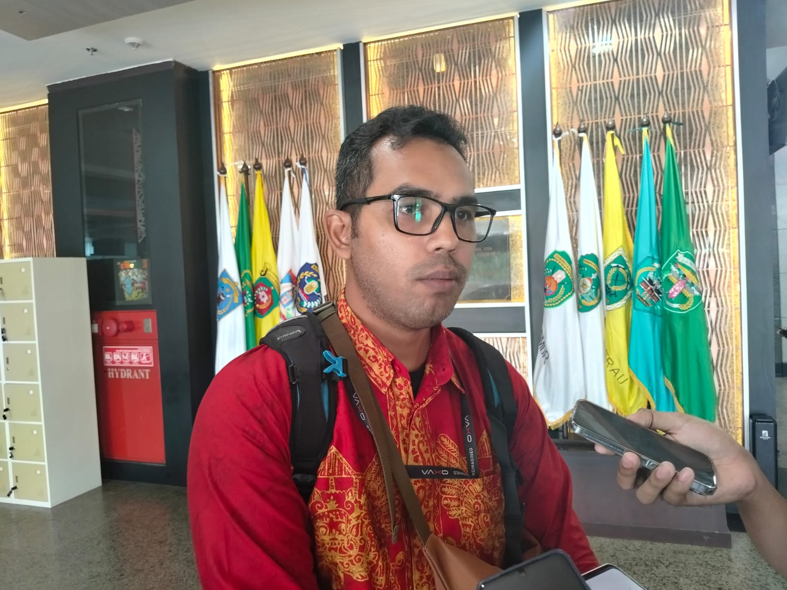 Wakil Ketua Jaringan Geopark Indonesia, Abdillah Baraas. (Bayu/KP)