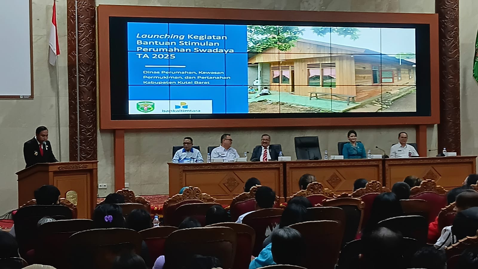 Launching Bantuan Stimulan Perumahan Swadaya tahun 2024 oleh Pemkab Kubar.  &nbsp;