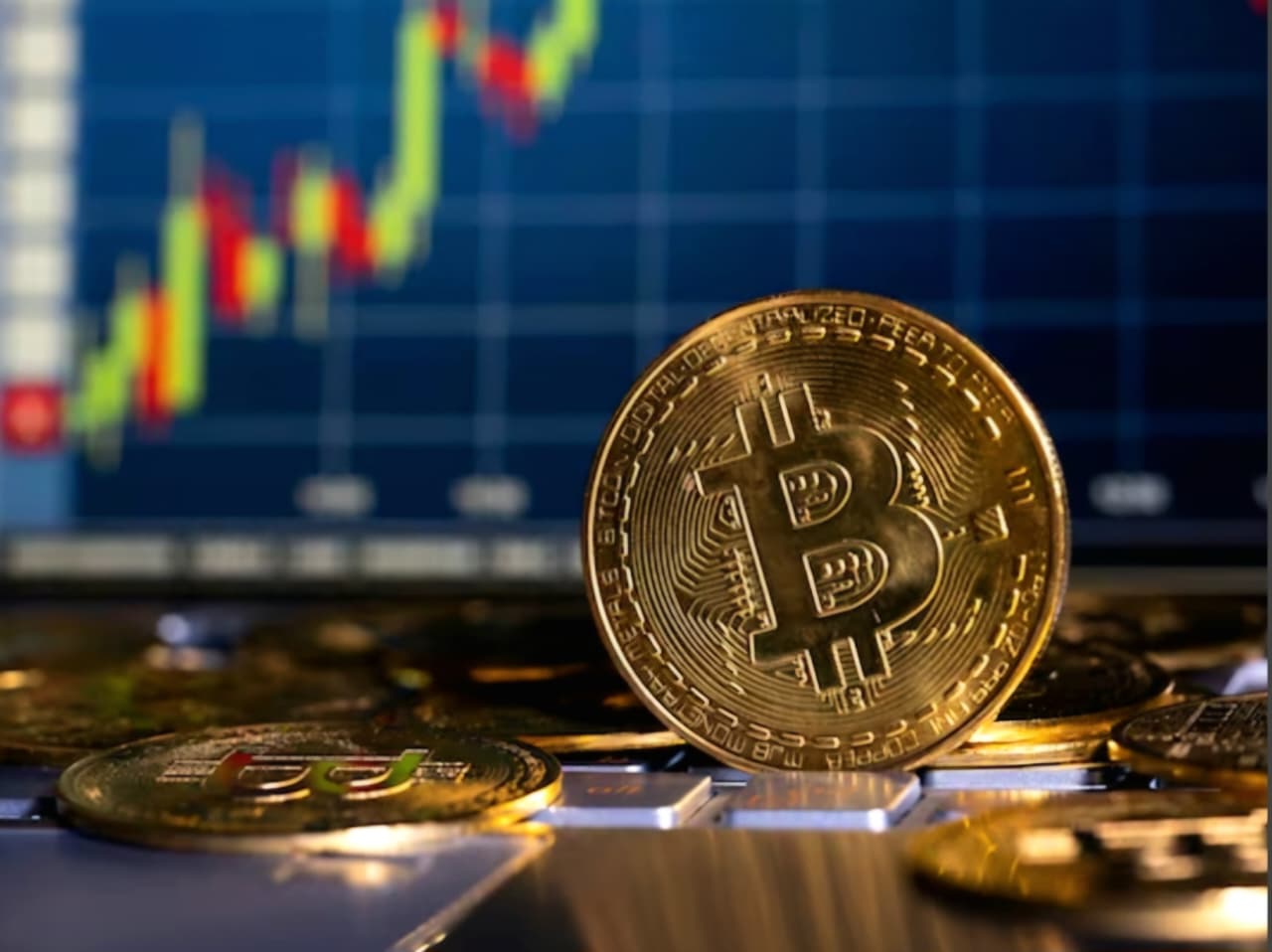 LONJAKAN: Pasar aset kripto catat kenaikan signifikan, yakni 62,36 persen dalam sebulan. Kenaikan tajam dipicu oleh reli harga kripto global.
