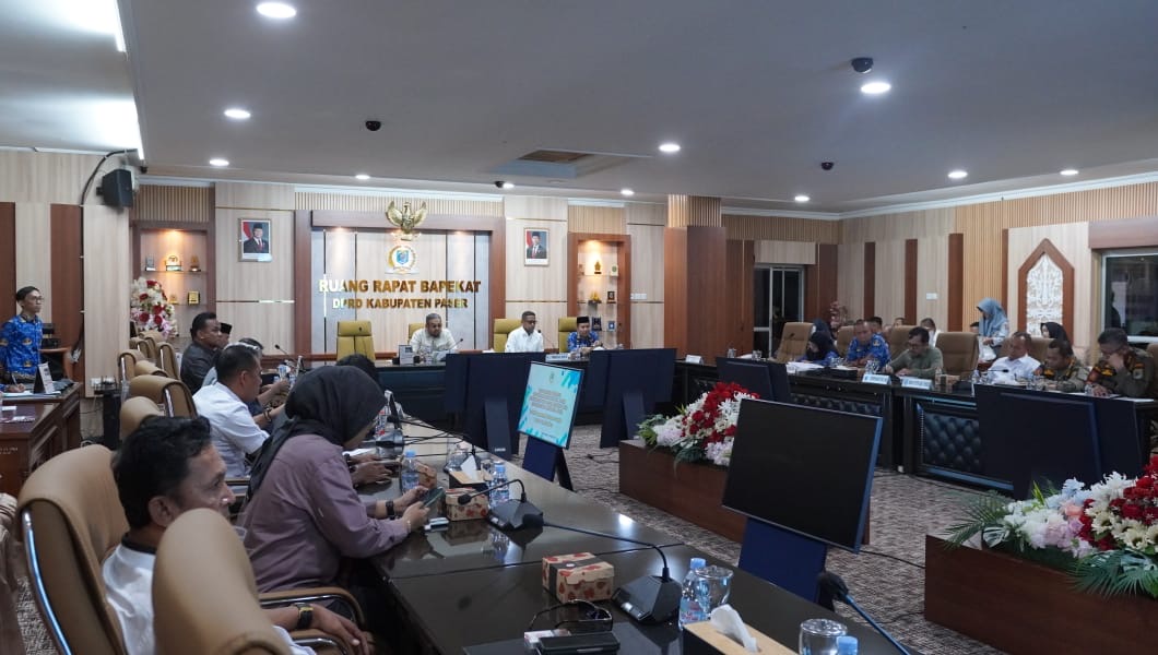 DPRD Paser memanggil perwakilan pedagang dan pemerintah daerah terkait relokasi pedagang, Rabu (1/10/2025).