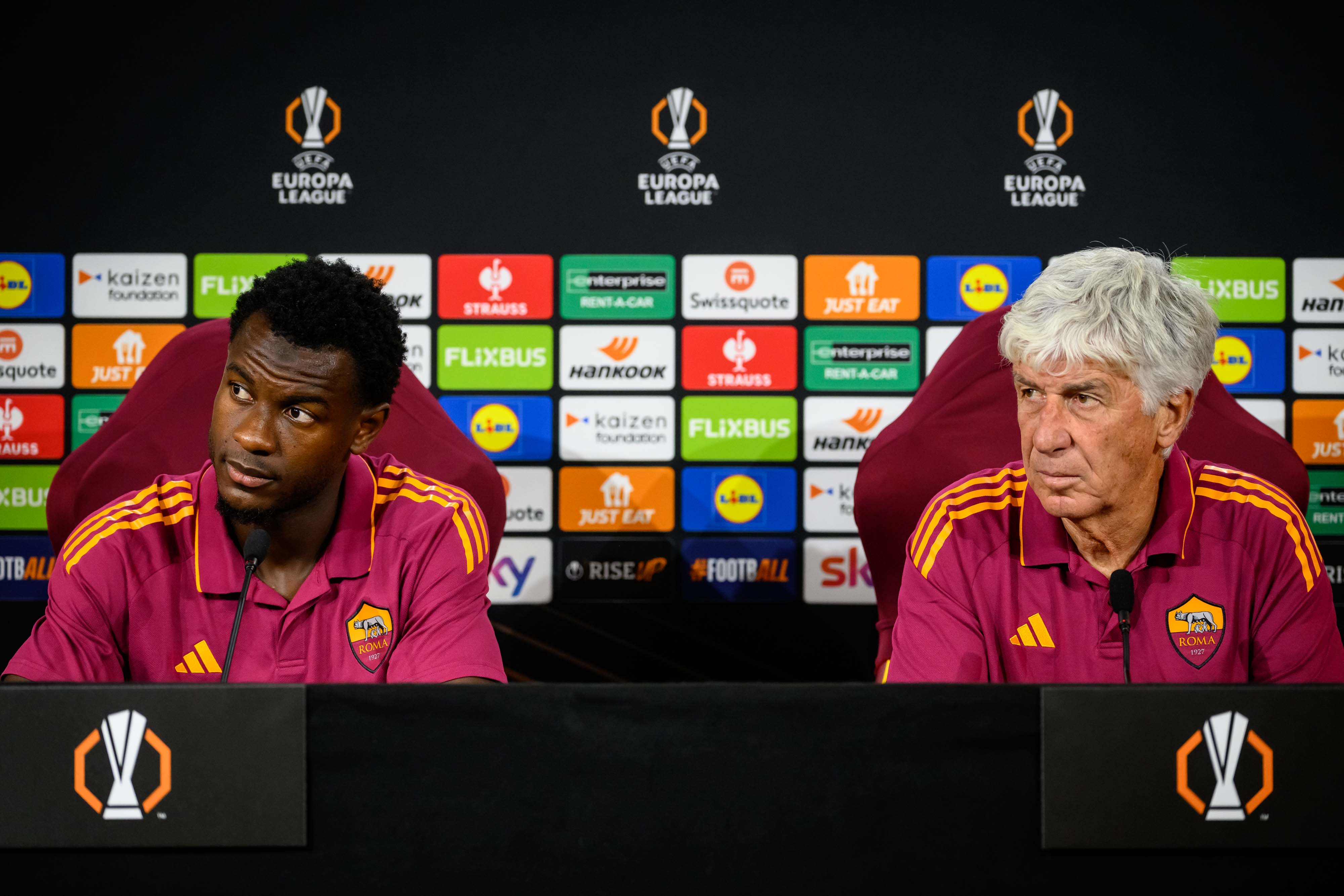 Pelatih AS Roma, Gian Piero Gasperini, memastikan skuadnya siap melawan Lille.