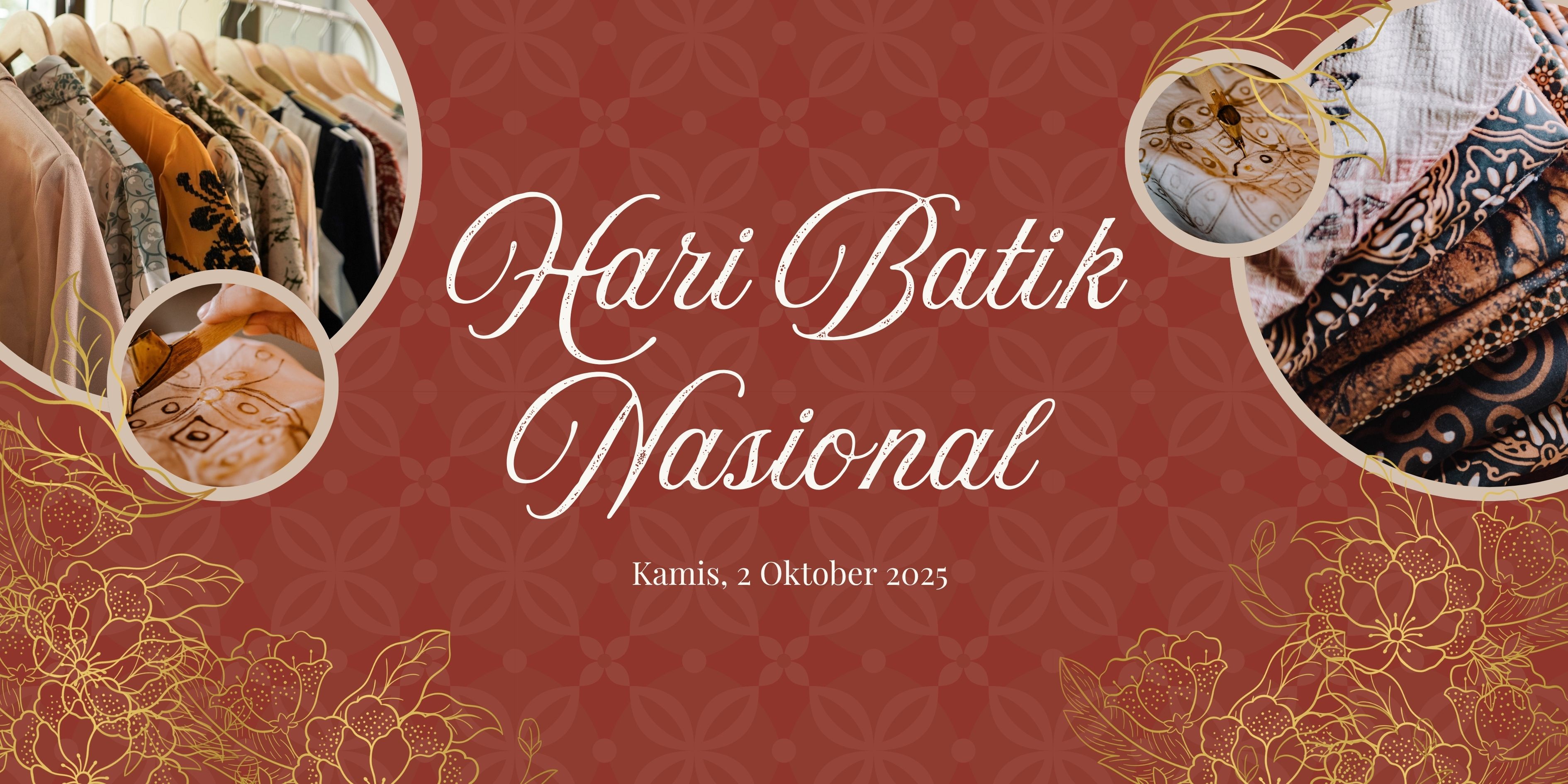 BATIK DAY: Caption hari Batik Nasional 2025 bahasa Inggris.
