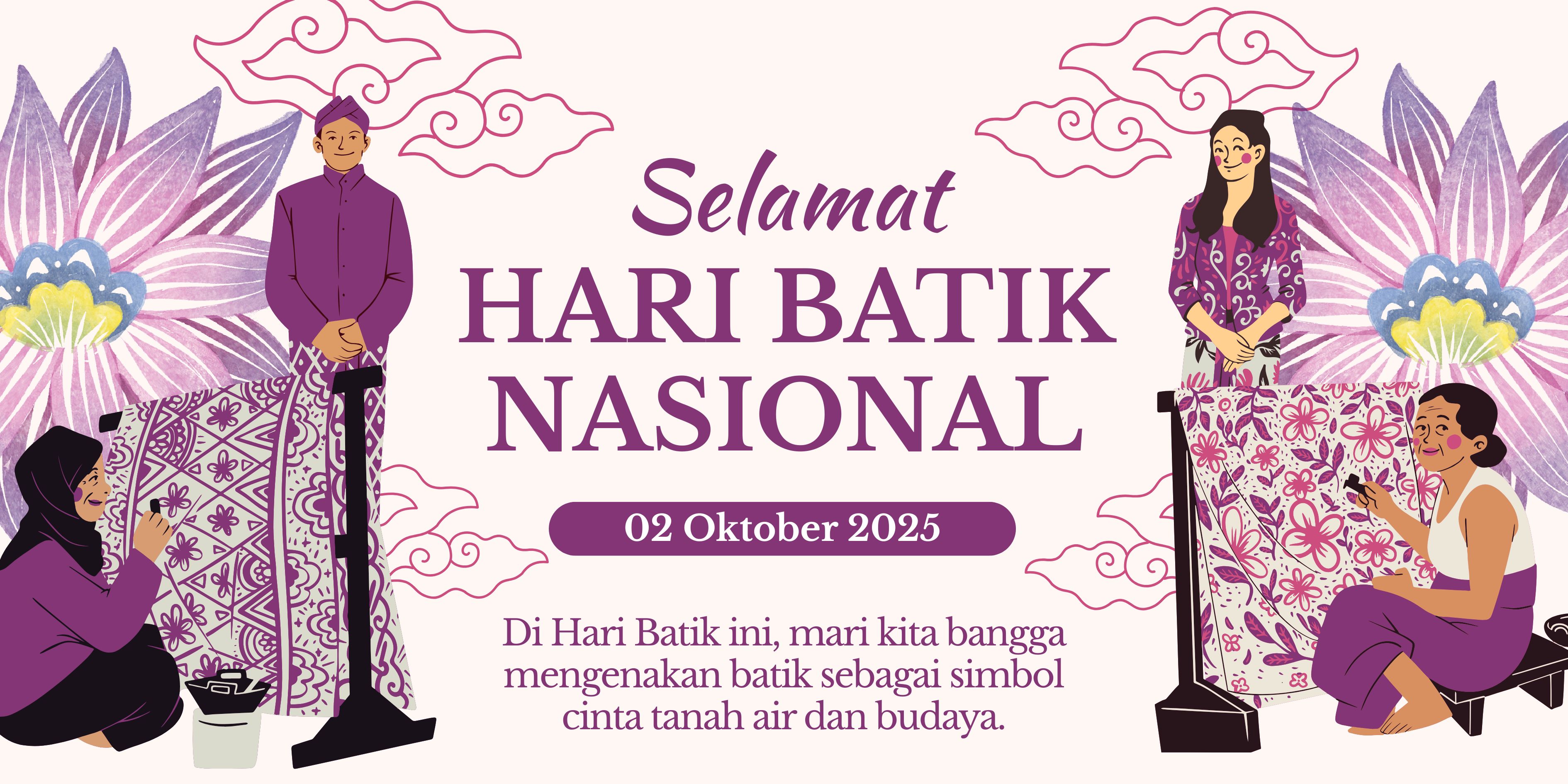 Tema Hari Batik Nasional 2025.