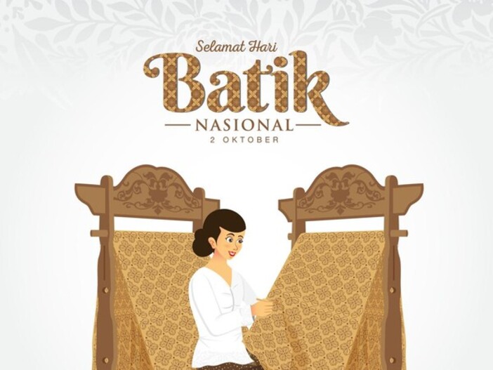 Ilustrasi Hari Batik Nasional 2025.