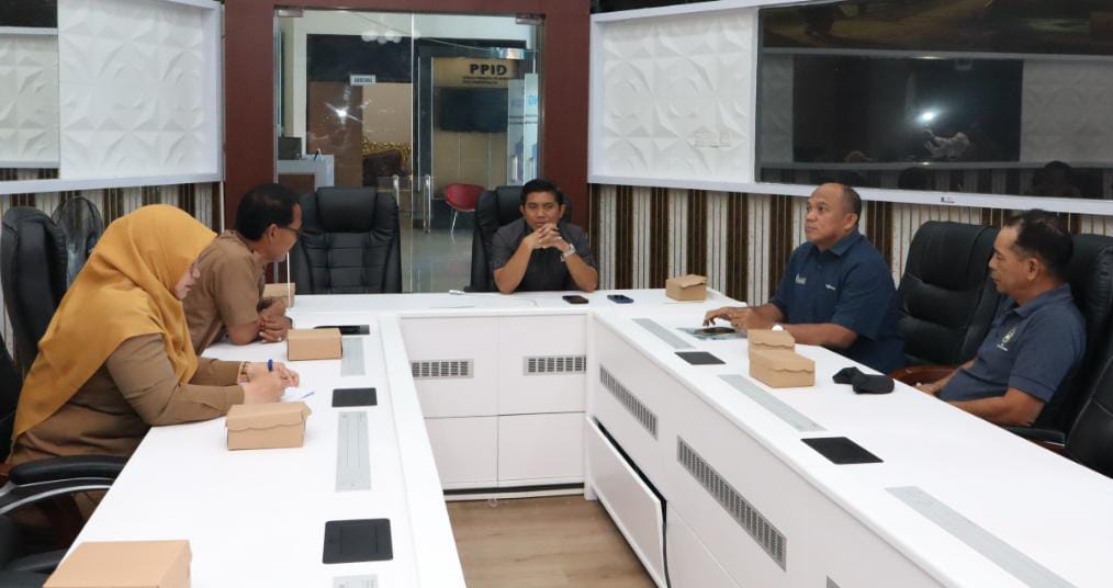 Pertemuan antara Dispoparekraf dengan Askot PSSI Bontang&nbsp;untuk mengakuisisi salah satu tim Liga 3 Indonesia. (ADIEL KUNDHARA/KP)