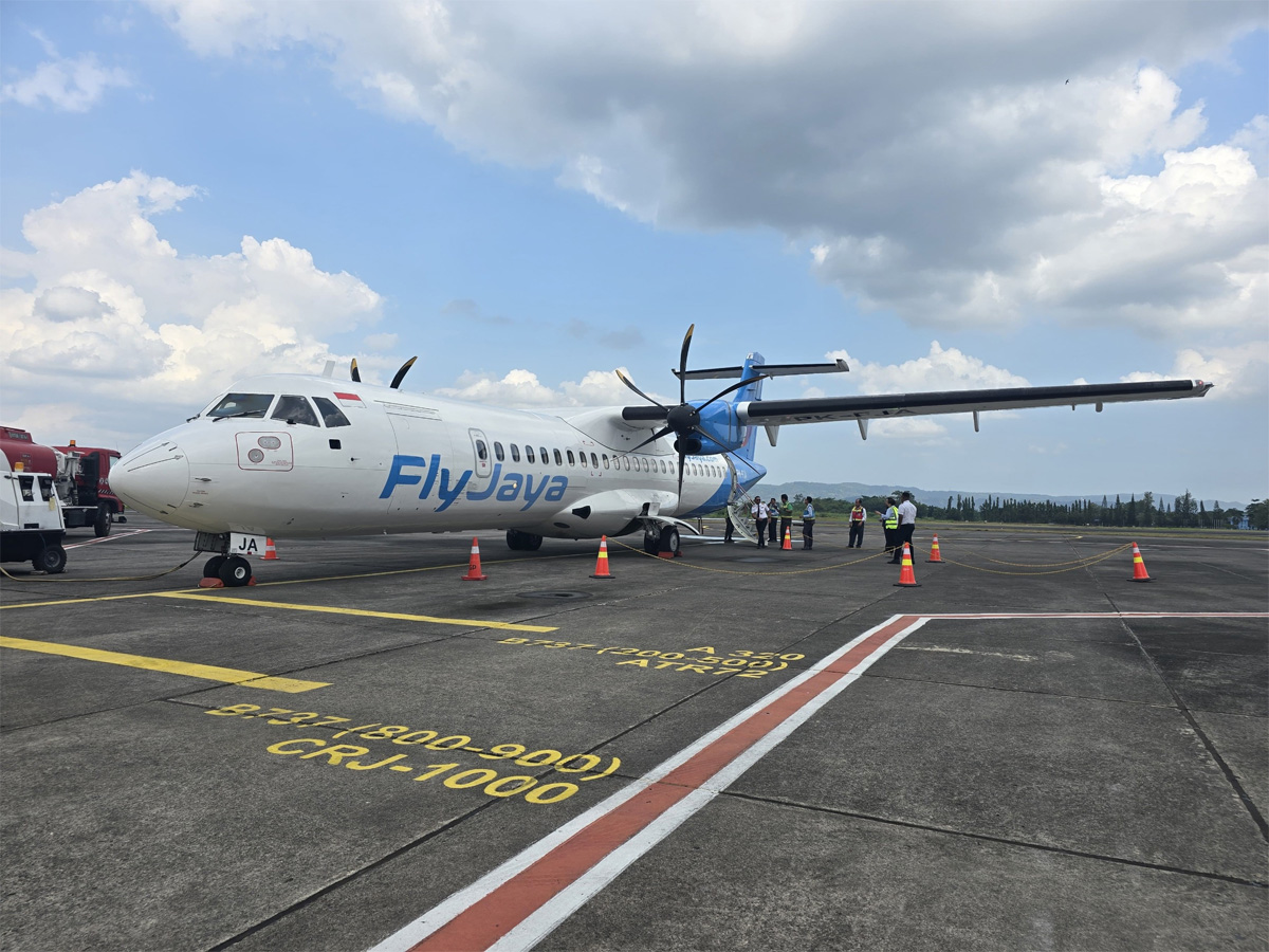 FlyJaya hadir dengan rute baru dari Balikpapan ke tempat yang jarang dijangkau.