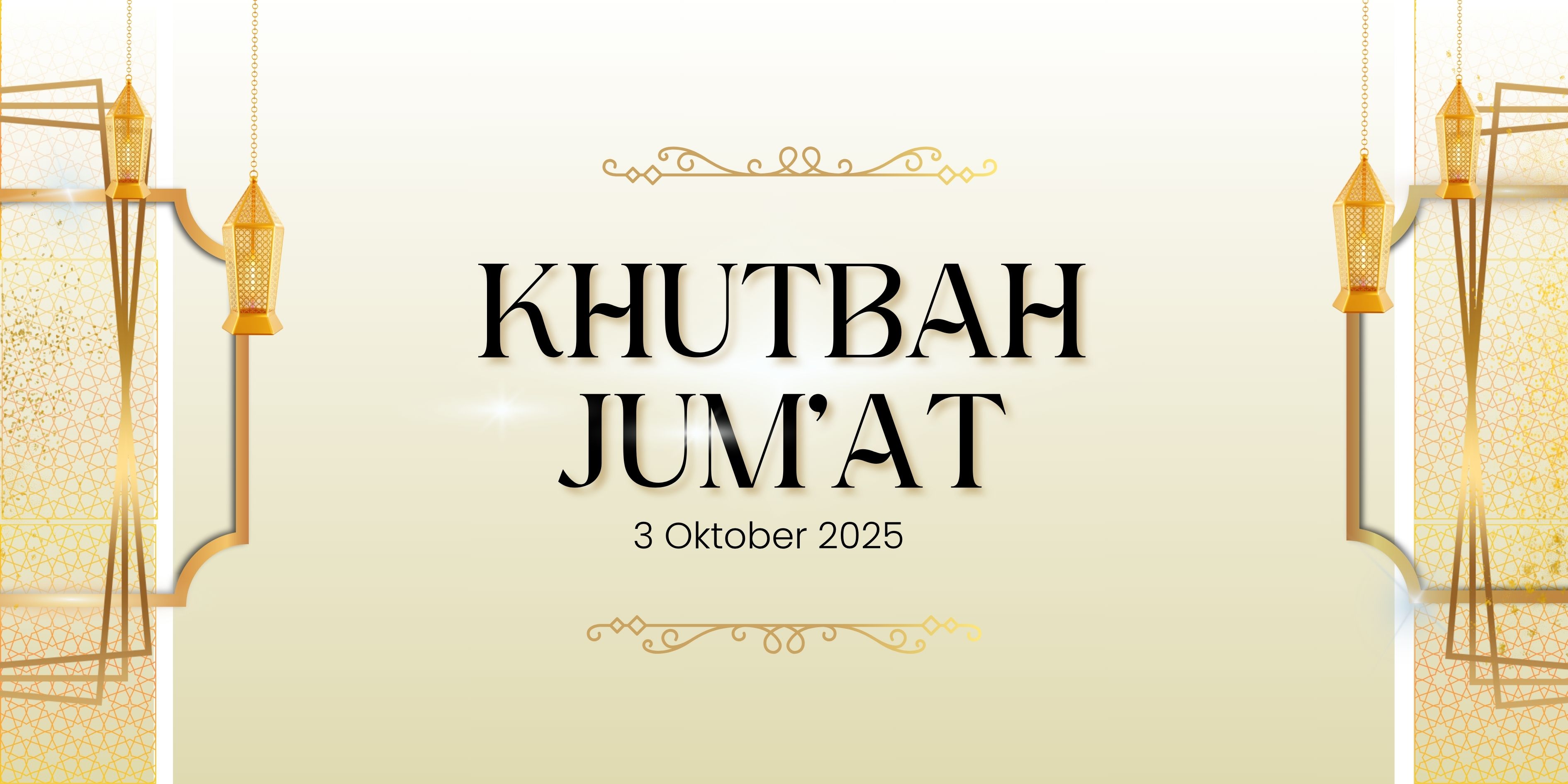 Teks Khutbah Jumat terbaru, 3 Oktober 2025.