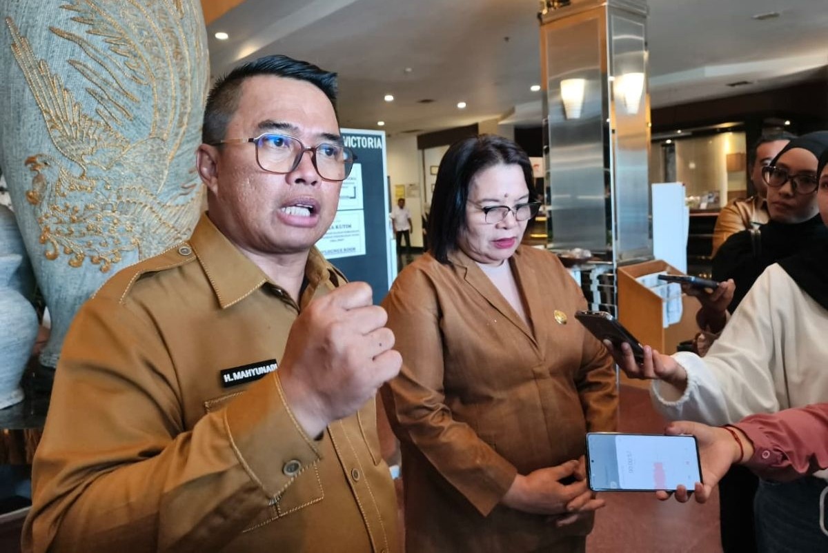 Wakil Bupati Kutim, Mahyunadi.