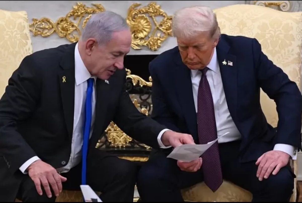 Perdana Menteri Israel, Benyamin Netanyahu (kiri) dan Presiden AS, Donald Trum.(ist)