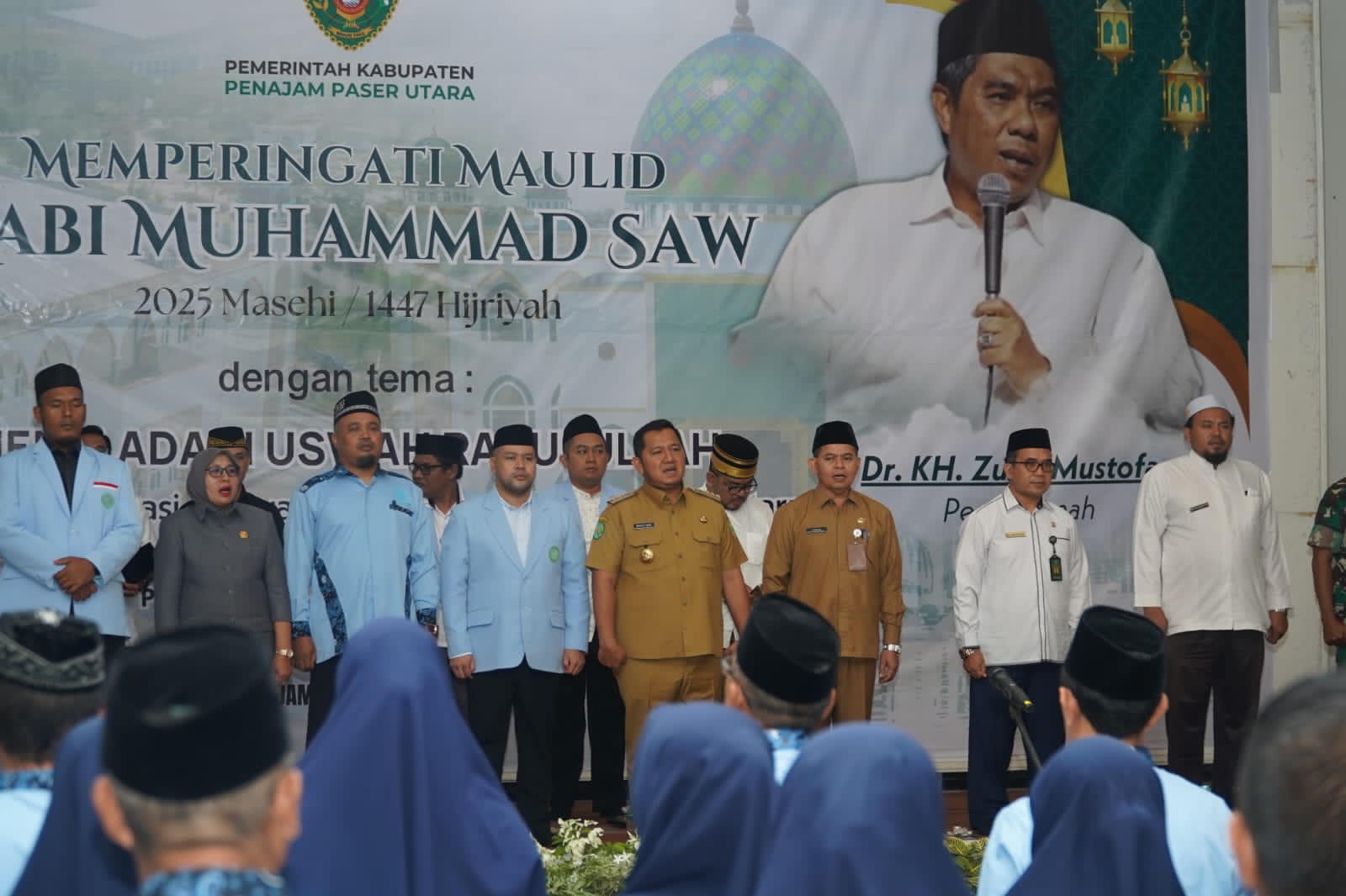Mudyat Noor bersama jajaran BKPRMI.