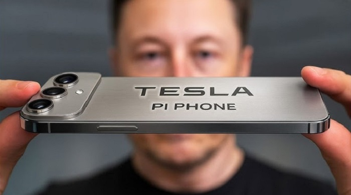 Tesla Pi Phone yang bisa internet tanpa SIM card viral di media sosial.