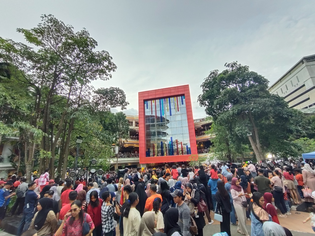 LIBURAN: Mal Plaza Balikpapan mulai bersiap menghadapi lonjakan kunjungan masyarakat.