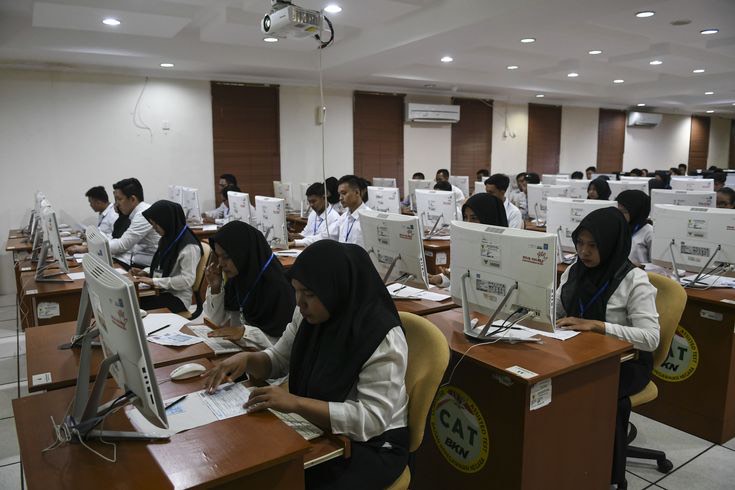 Ilustrasi peserta CPNS