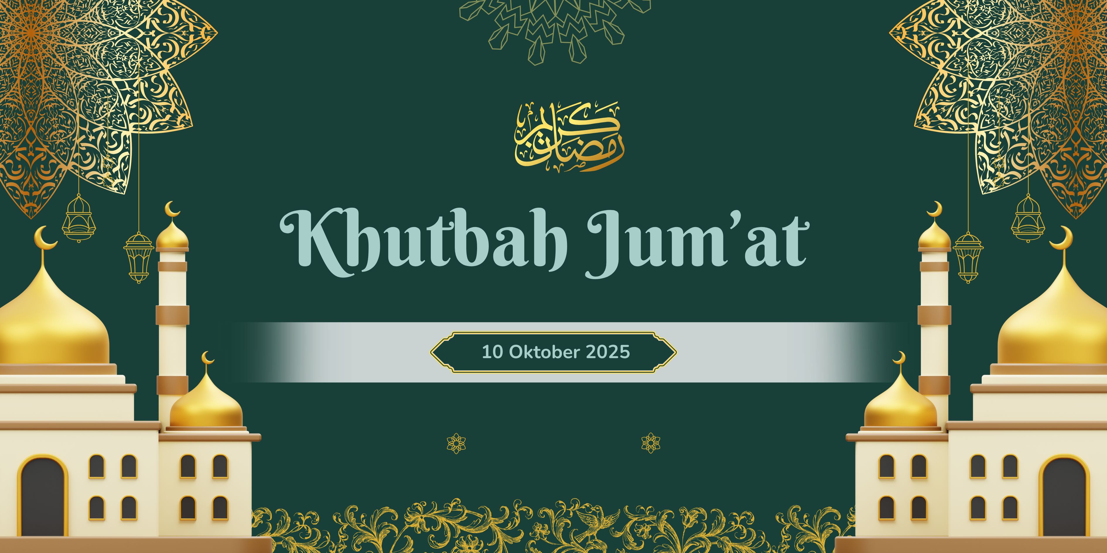 Naskah Khutbah Jumat 10 Oktober 2025.