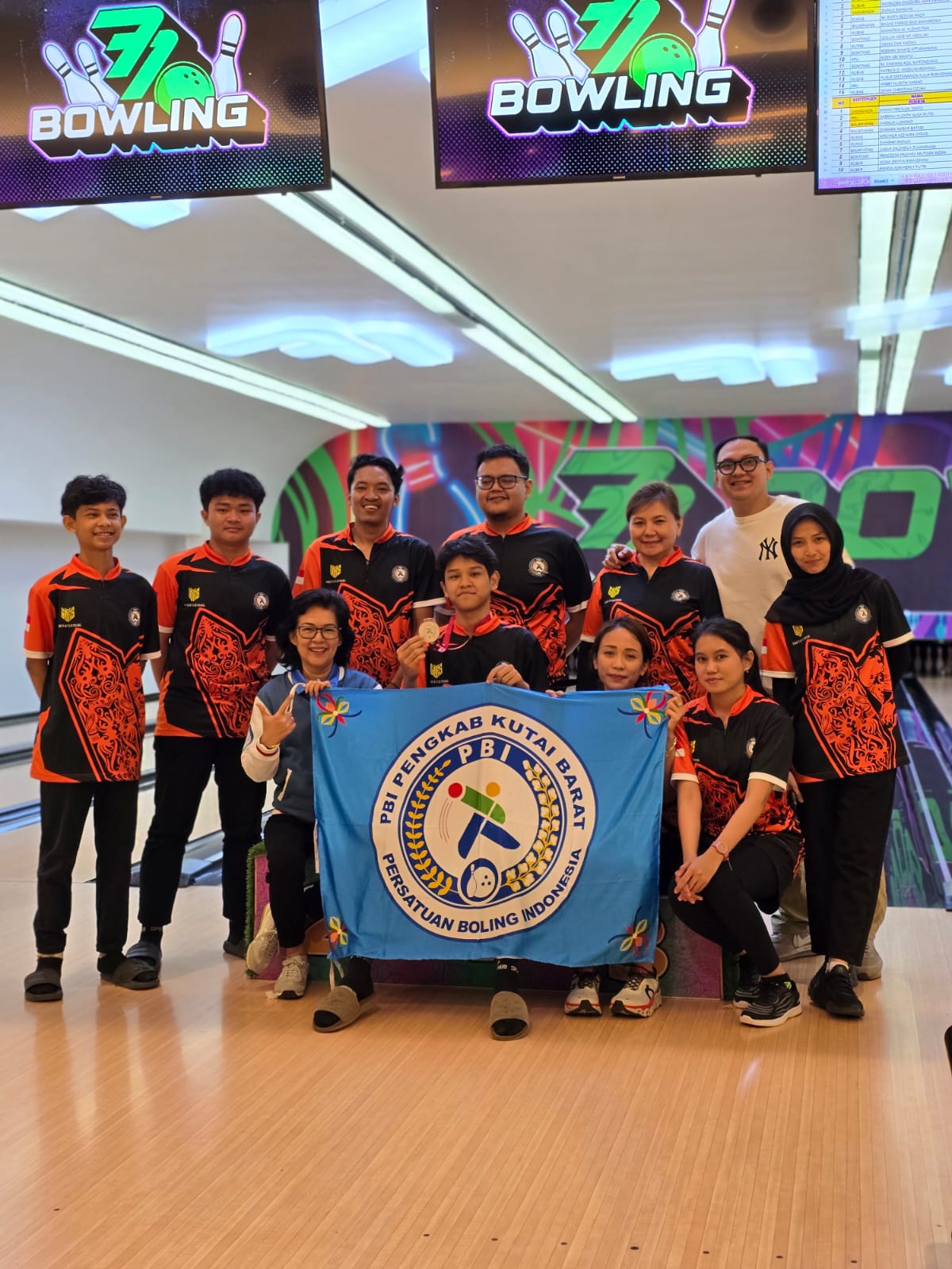 Tim Bowling kabupaten Kutai Barat.
